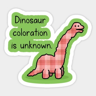 Jurassic gap Sticker